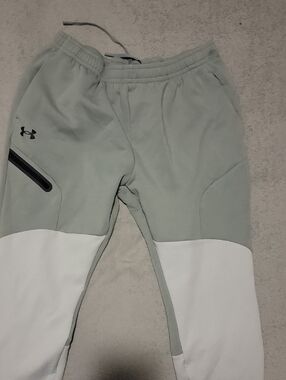 Under Armour Two-Tone Sage and White Joggers